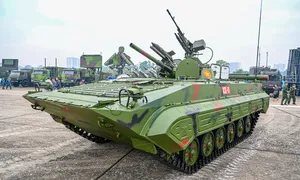 Ba năm phát triển xe chiến đấu bộ binh 'made in Việt Nam' Ba năm phát triển xe chiến đấu bộ binh 'made in Việt Nam'