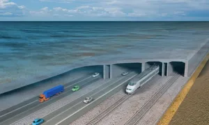 Quá trình xây hầm đường bộ - đường sắt dài nhất thế giới Quá trình xây hầm đường bộ - đường sắt dài nhất thế giới