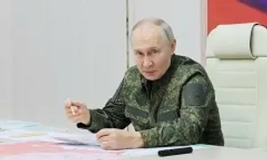 Lý do ông Putin mặc quân phục thị sát mặt trận Kursk Lý do ông Putin mặc quân phục thị sát mặt trận Kursk