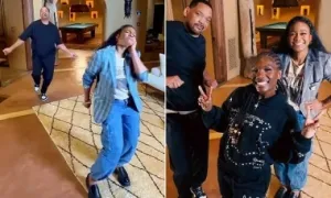 Will Smith tái hiện điệu nhảy 'The Fresh Prince of Bel-Air' Will Smith tái hiện điệu nhảy 'The Fresh Prince of Bel-Air'