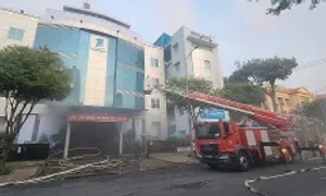 Cháy tại trụ sở viễn thông, mạng Vinaphone ở Tiền Giang tê liệt Cháy tại trụ sở viễn thông, mạng Vinaphone ở Tiền Giang tê liệt