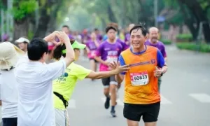 Gần 200.000 người tham gia chiến dịch chạy bộ Triệu bước chân nhân ái Gần 200.000 người tham gia chiến dịch chạy bộ Triệu bước chân nhân ái