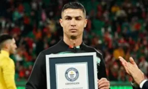 Ronaldo nhận thêm kỷ lục Guinness Ronaldo nhận thêm kỷ lục Guinness