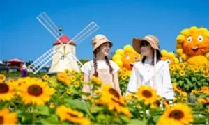 Lễ hội hoa hướng dương trên Bà Nà hút nghìn du khách Lễ hội hoa hướng dương trên Bà Nà hút nghìn du khách