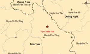 Ba trận động đất liên tiếp ở Kon Tum Ba trận động đất liên tiếp ở Kon Tum