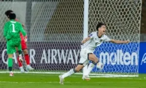 U17 Indonesia quật ngã Hàn Quốc bằng đòn ném biên U17 Indonesia quật ngã Hàn Quốc bằng đòn ném biên
