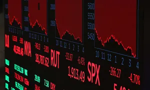 Chứng khoán Mỹ thời ông Trump có khởi đầu tệ nhất 24 năm Chứng khoán Mỹ thời ông Trump có khởi đầu tệ nhất 24 năm