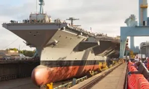 Siêu tàu sân bay Mỹ có thể trễ tiến độ vì lỗi thang nâng, máy phóng Siêu tàu sân bay Mỹ có thể trễ tiến độ vì lỗi thang nâng, máy phóng