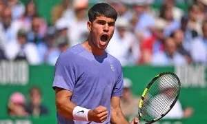 Alcaraz vào tứ kết Monte Carlo Masters Alcaraz vào tứ kết Monte Carlo Masters
