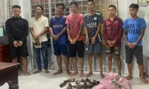 Nhóm bảo kê biển ở Kiên Giang bị bắt Nhóm bảo kê biển ở Kiên Giang bị bắt