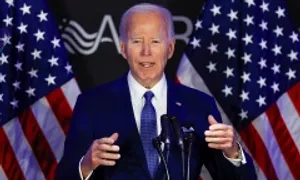 Ông Biden lần đầu phát biểu sau khi rời nhiệm sở Ông Biden lần đầu phát biểu sau khi rời nhiệm sở