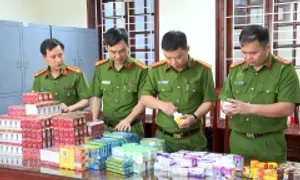 Đường dây sản xuất thuốc giả 'hàng xách tay' bị phát hiện Đường dây sản xuất thuốc giả 'hàng xách tay' bị phát hiện