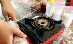 Bé 14 tuổi đa chấn thương do bình ga mini phát nổ Bé 14 tuổi đa chấn thương do bình ga mini phát nổ