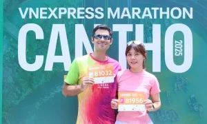 Du khách háo hức khám phá miền Tây qua VnExpress Marathon Cần Thơ