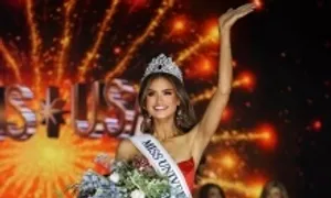 Nhan sắc điều phối viên 23 tuổi thắng Miss USA 2025 Nhan sắc điều phối viên 23 tuổi thắng Miss USA 2025