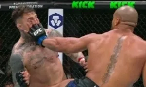 UFC hủy trận tranh đai hạng nặng vì pha móc mắt