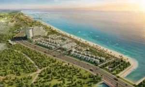 Không gian sống kết hợp nghỉ dưỡng trải dài 600 m bên bờ biển